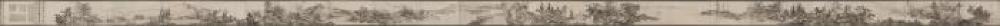 Reproduction of Sesshus Long Landscape Scroll; 1907; Collotype print; 53 1 3/4 x 14 3/4 in.; Collection of Isamu Noguchi. (Study Collection; Collectibles, C-V-34)

, image 1
