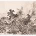 Thumbnail: Reproduction of Sesshus Long Landscape Scroll; 1907; Collotype print; 53 1 3/4 x 14 3/4 in.; Collection of Isamu Noguchi. (Study Collection; Collectibles, C-V-34)

, image 4