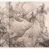 Thumbnail: Reproduction of Sesshus Long Landscape Scroll; 1907; Collotype print; 53 1 3/4 x 14 3/4 in.; Collection of Isamu Noguchi. (Study Collection; Collectibles, C-V-34)

, image 3