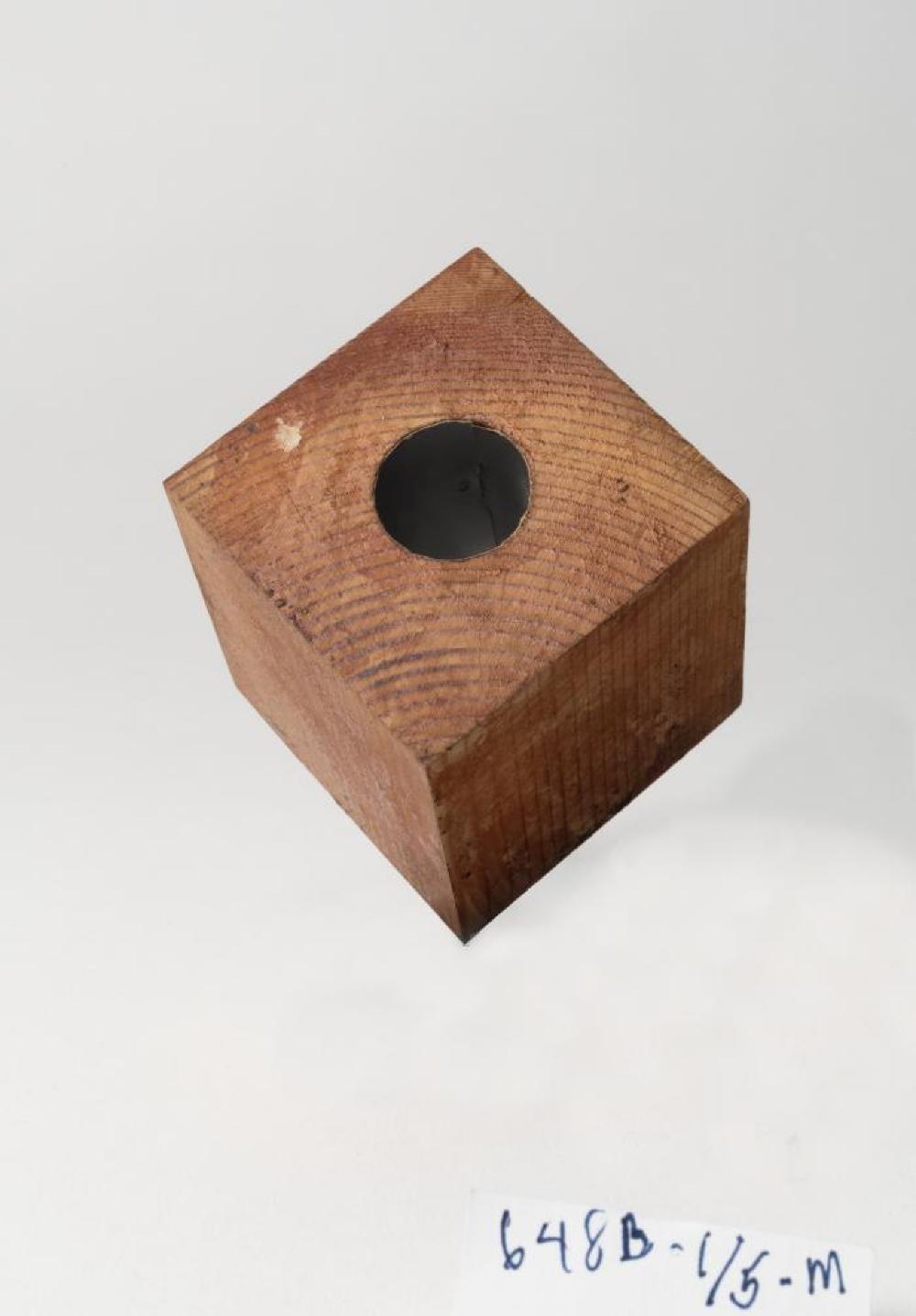 Model for Red Cube, 1968.