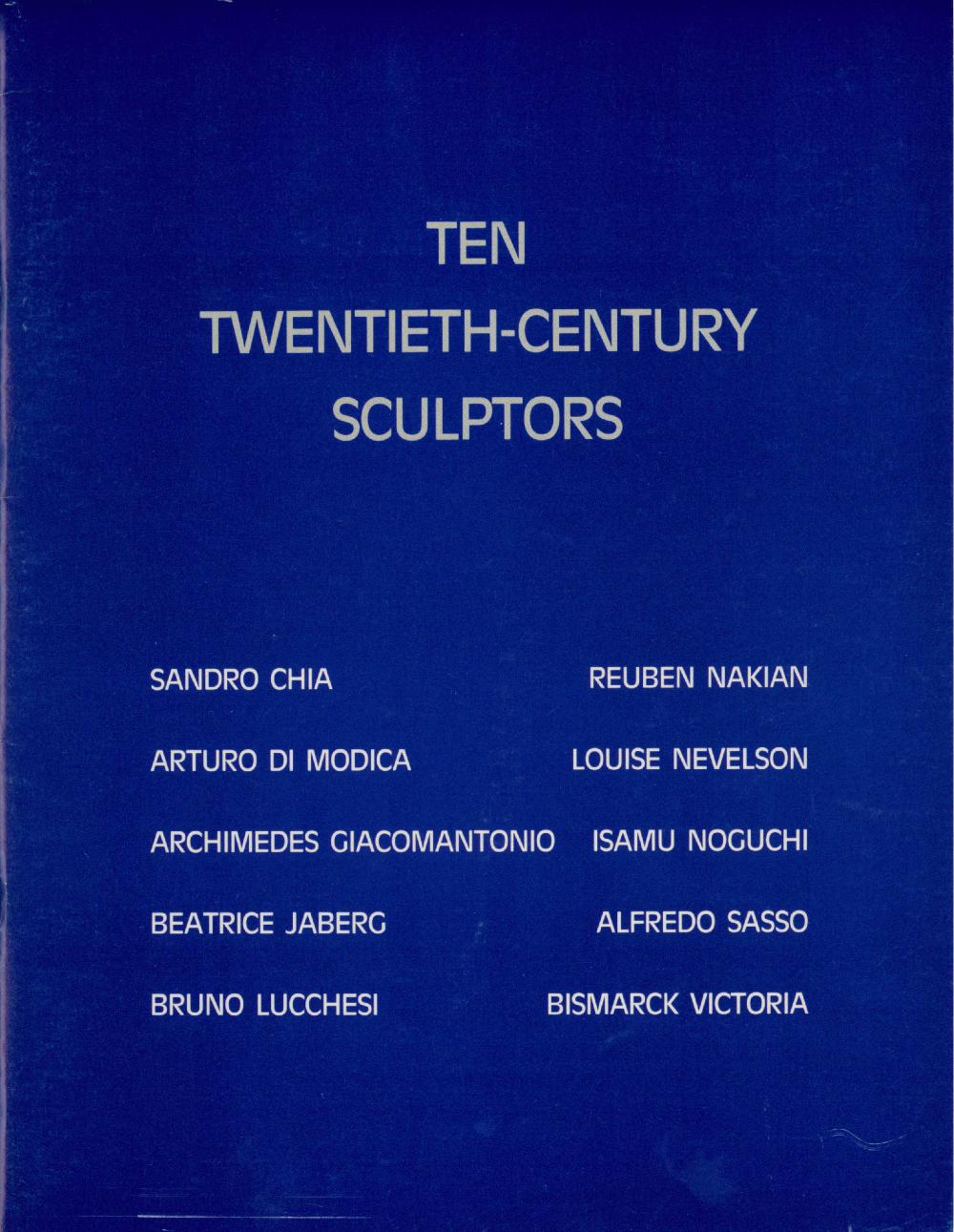 Ten Twentieth-Century Sculptors, The Queens Museum [EXHIBITION CATALOGUE] 