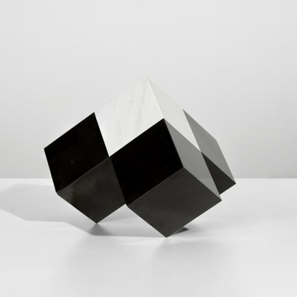 Model for Twin Sculpture for Bayerische Vereins Bank, Munich, image 3