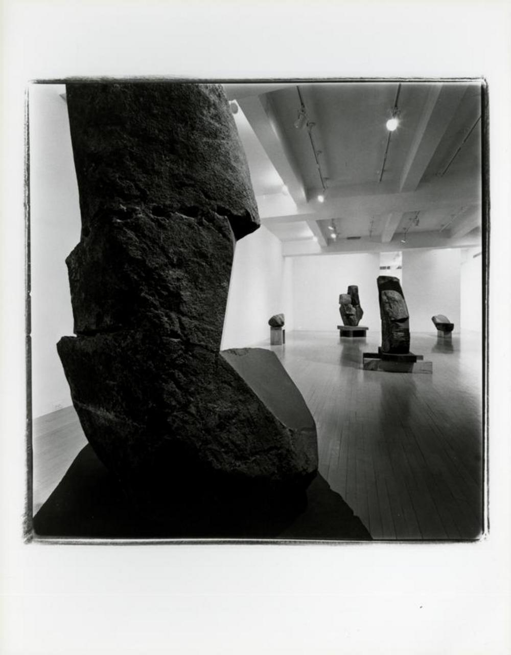 "Noguchi, Seven Stones," Pace Gallery, March 28, 1986 - April 26, 1986.