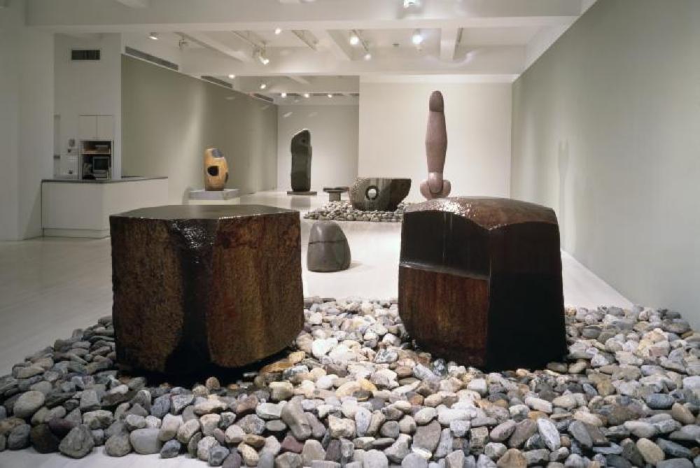 Installation view of "Stones and Water," PaceWildenstein, May 1, 1998 - June 26, 1998.