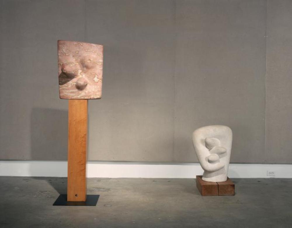 Installation view of "Sculpture and Nature," The Noguchi Museum, June 29, 2002 - January 13, 2003.