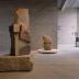 Installation view of Relocated, The Noguchi Museum, April 10 - October 31, 2001.