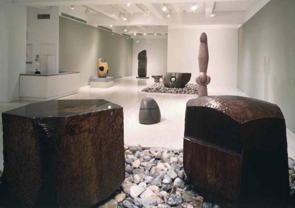 Installation view of "Stones and Water," PaceWildenstein, May 1, 1998 - June 26, 1998.