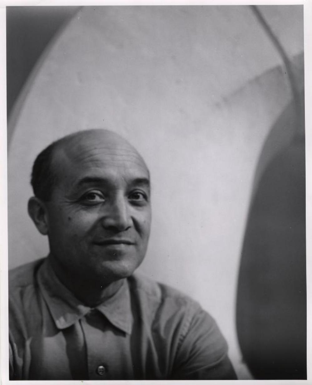 Portrait of Isamu Noguchi