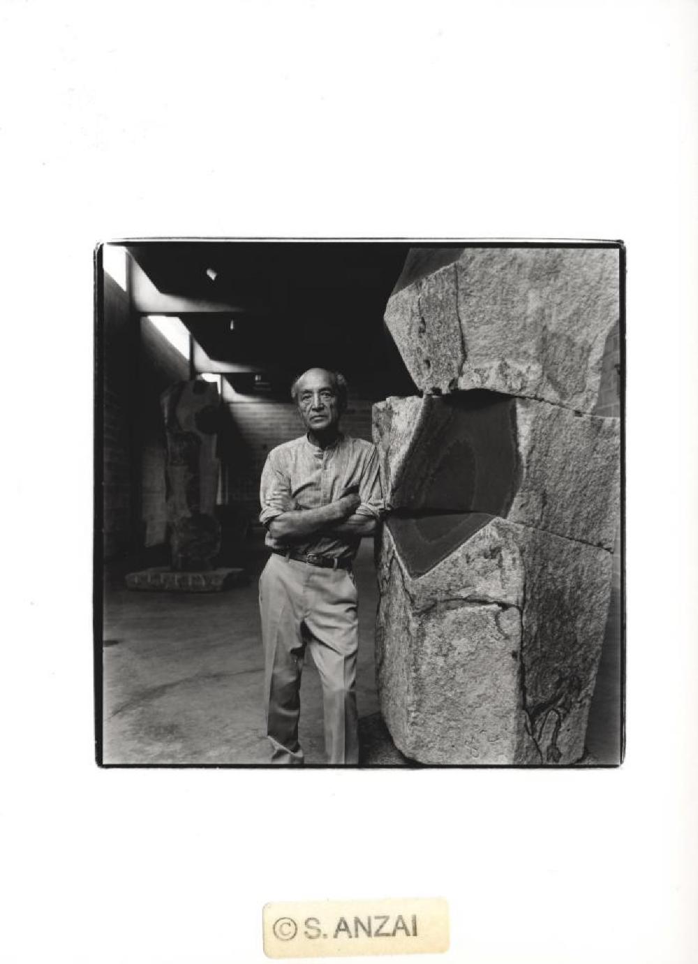 Portrait of Isamu Noguchi with Brilliance