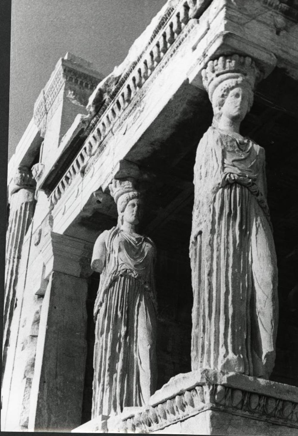 Porch of Caryatids, Erechtheion, Acropolis, Athens, Greece