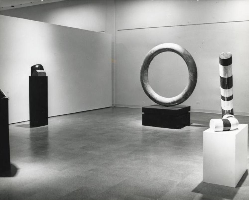 Installation view of "Isamu Noguchi," Cordier & Ekstrom Gallery, November 4, 1970 - November 28, 1970.