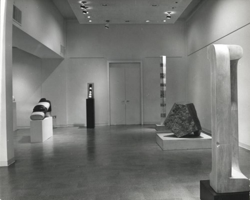 Installation view of "Isamu Noguchi," Cordier & Ekstrom Gallery, November 4, 1970 - November 28, 1970.