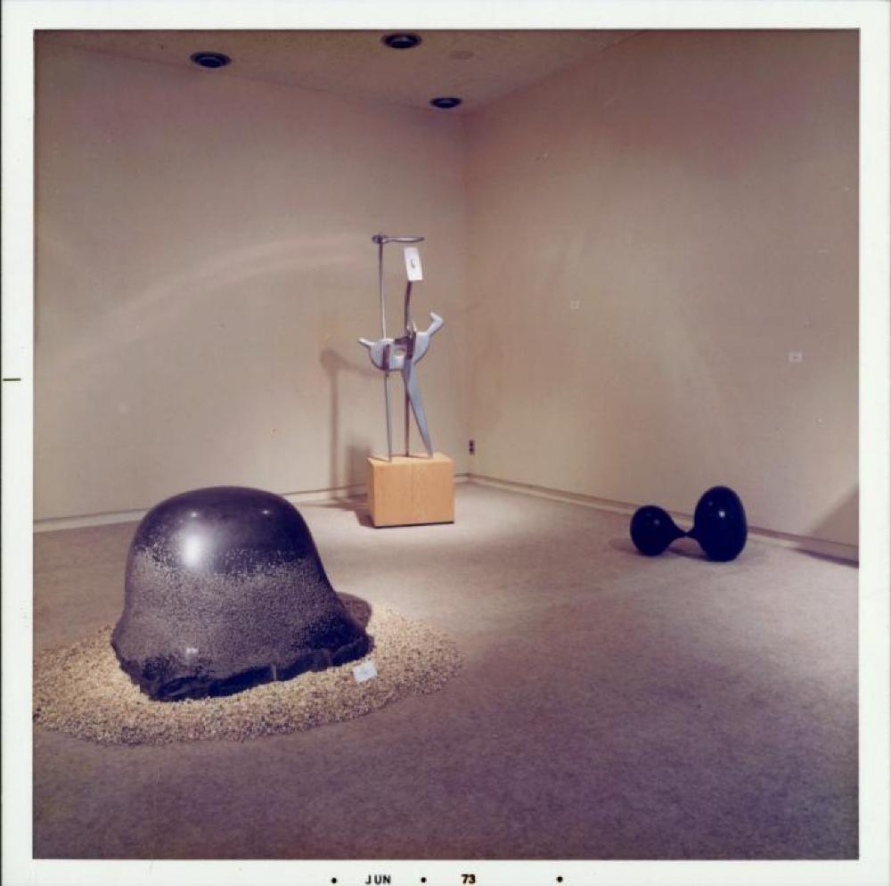 Installation view of "Isamu Noguchi," Minami Gallery, May 14, 1973 - June 9, 1973.