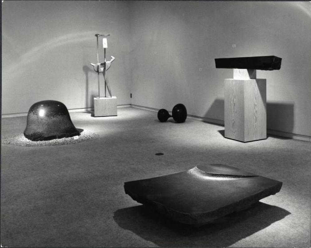 Installation view of "Isamu Noguchi," Minami Gallery, May 14, 1973 - June 9, 1973.