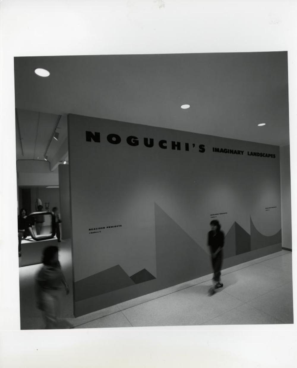 Installation view of "Noguchi's Imaginary Landscapes," Walker Art Center, April 23, 1978 - June 18, 1978.