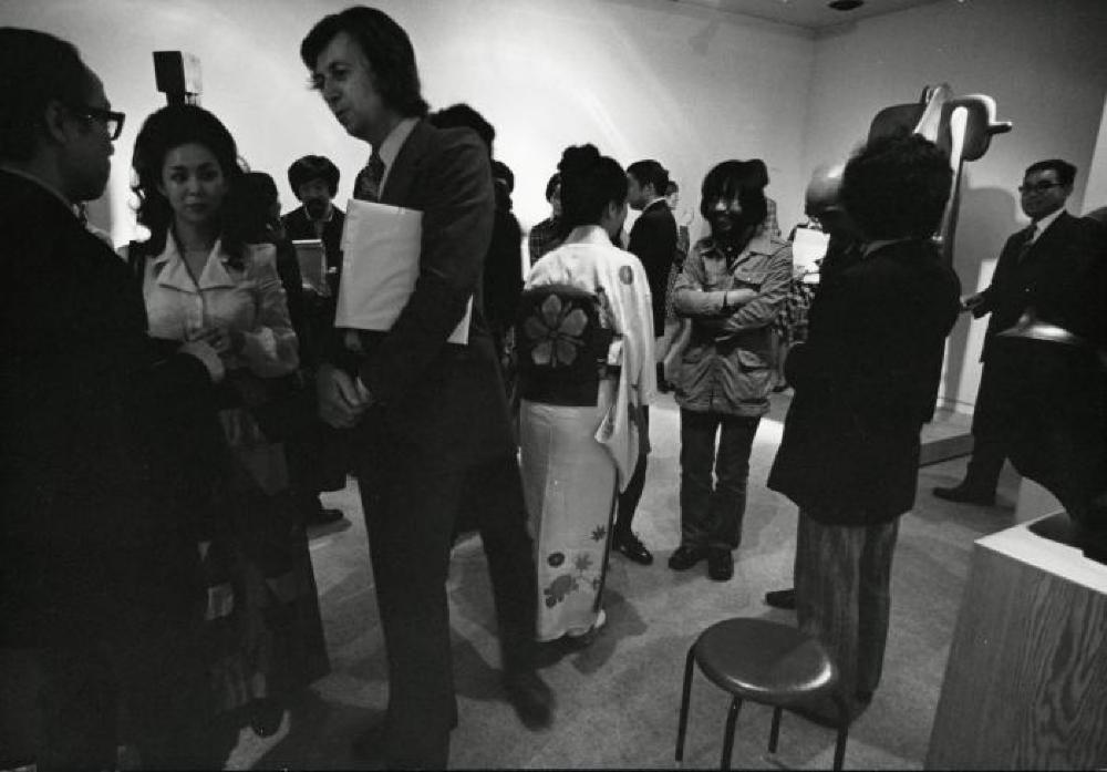 Installation view of "Isamu Noguchi," Minami Gallery, May 14, 1973 - June 9, 1973.