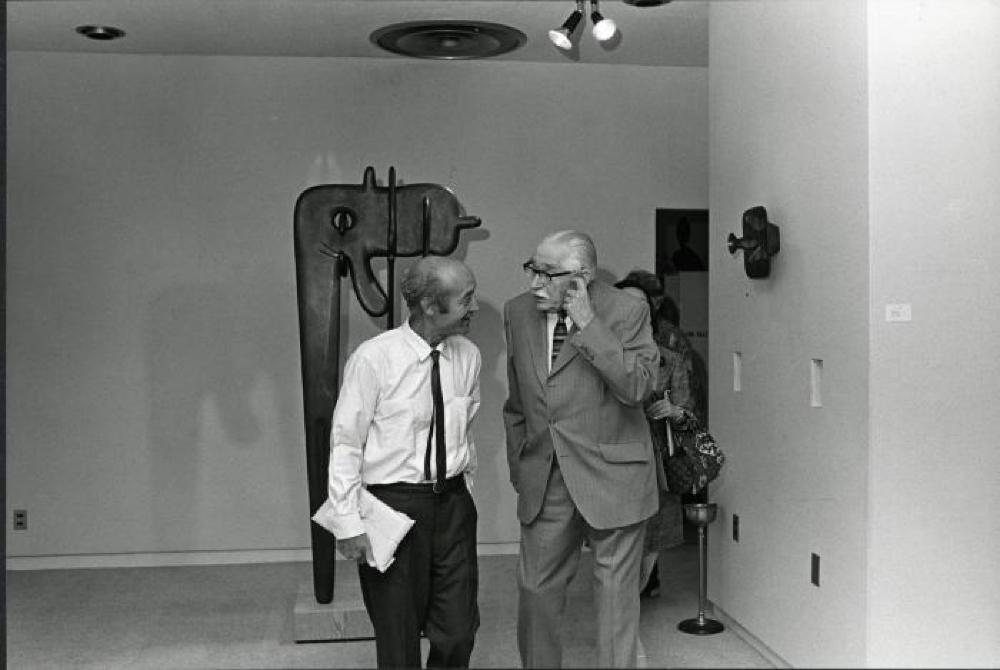 Installation view of "Isamu Noguchi," Minami Gallery, May 14, 1973 - June 9, 1973.