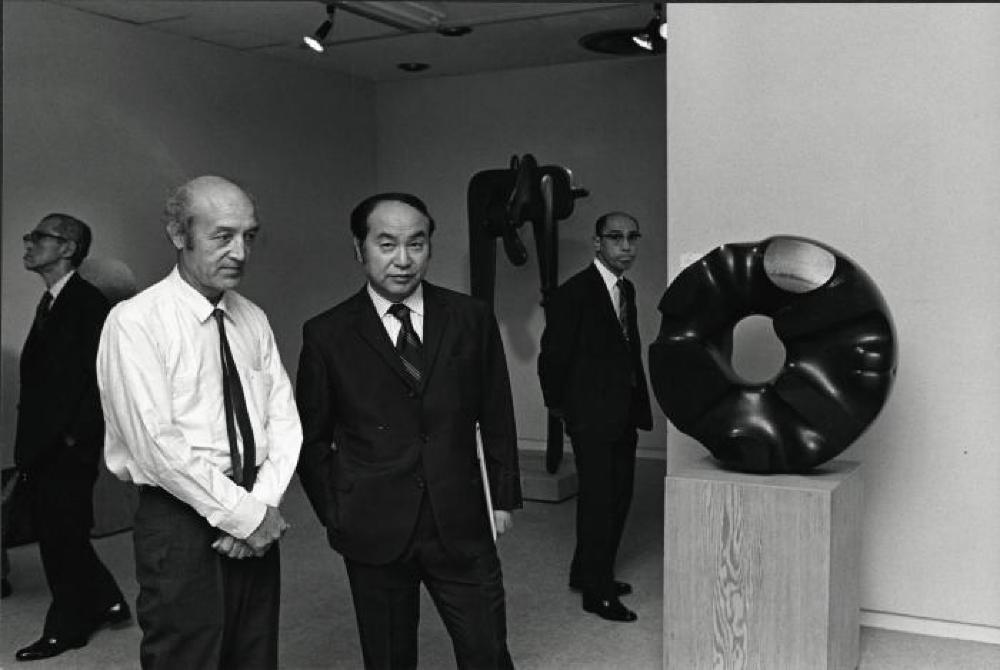 Installation view of "Isamu Noguchi," Minami Gallery, May 14, 1973 - June 9, 1973.