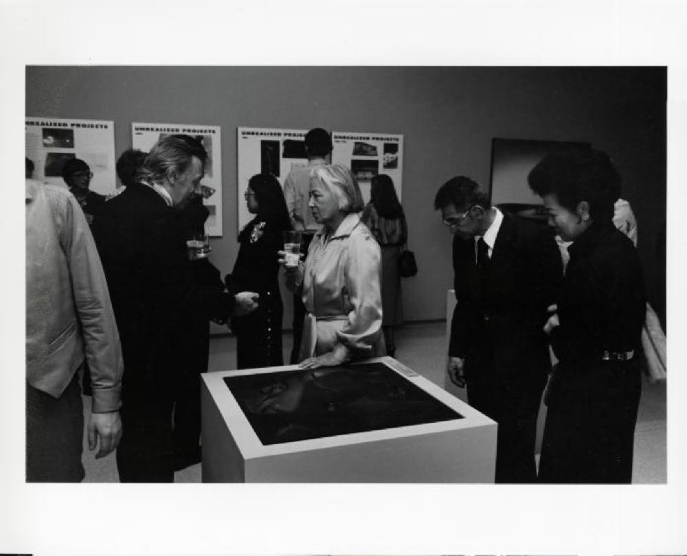 Installation view of "Noguchi's Imaginary Landscapes," Walker Art Center, April 23, 1978 - June 18, 1978.