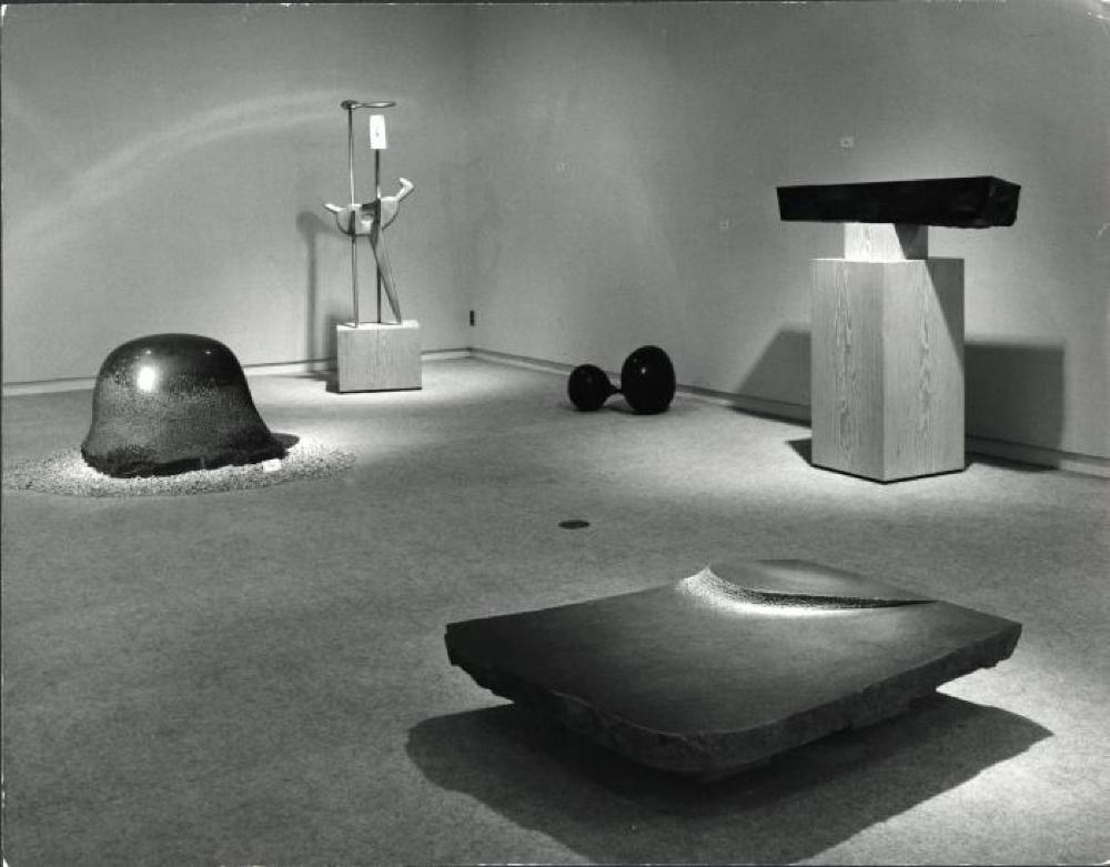 Installation view of "Isamu Noguchi," Minami Gallery, May 14, 1973 - June 9, 1973.