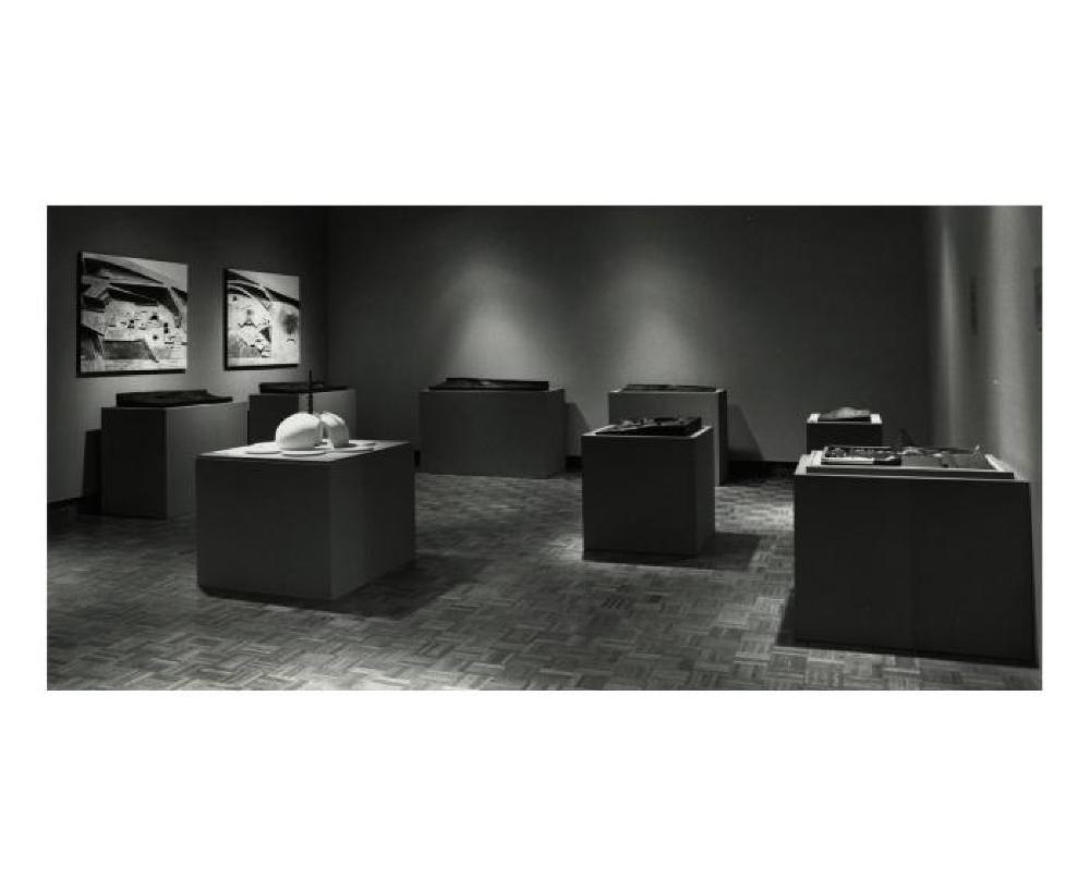 Installation view of "Noguchi's Imaginary Landscapes," Detroit Institute of Fine Arts, April 10 – June 10 1979 (travel from Walker Art Center).