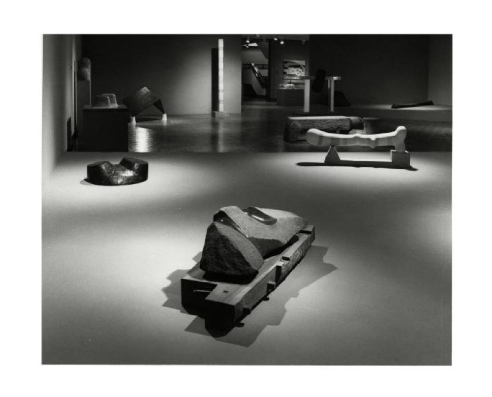 Installation view of "Noguchi's Imaginary Landscapes," Detroit Institute of Fine Arts, April 10 – June 10 1979 (travel from Walker Art Center).