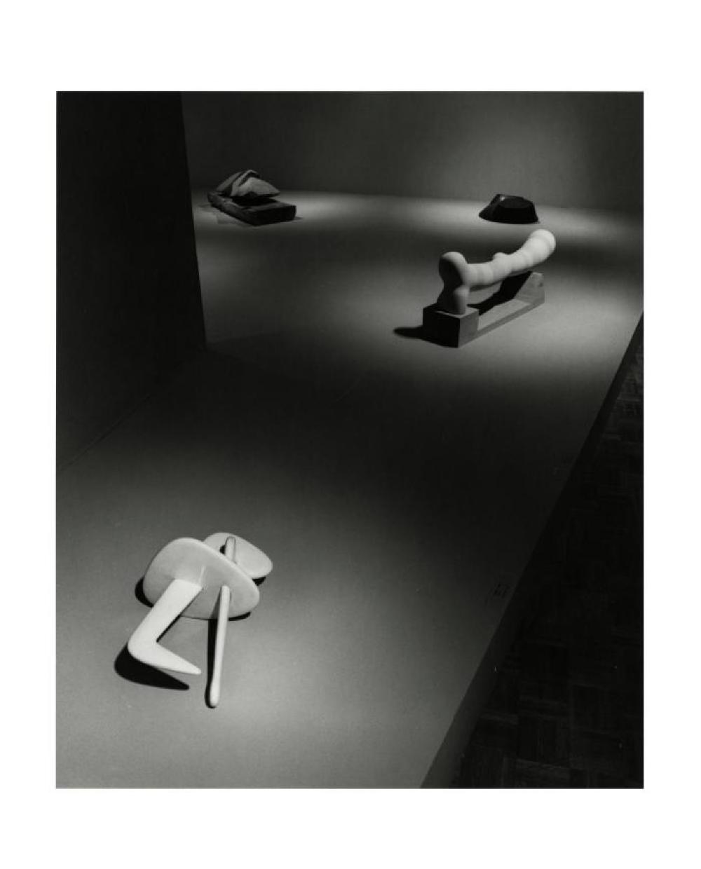 Installation view of "Noguchi's Imaginary Landscapes," Detroit Institute of Fine Arts, April 10 – June 10 1979 (travel from Walker Art Center).