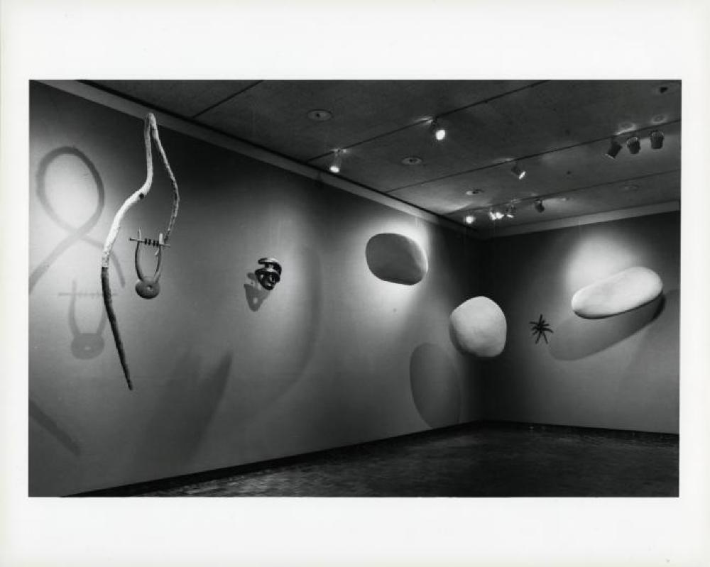 Installation view of "Noguchi's Imaginary Landscapes," Detroit Institute of Fine Arts, April 10 – June 10 1979 (travel from Walker Art Center).