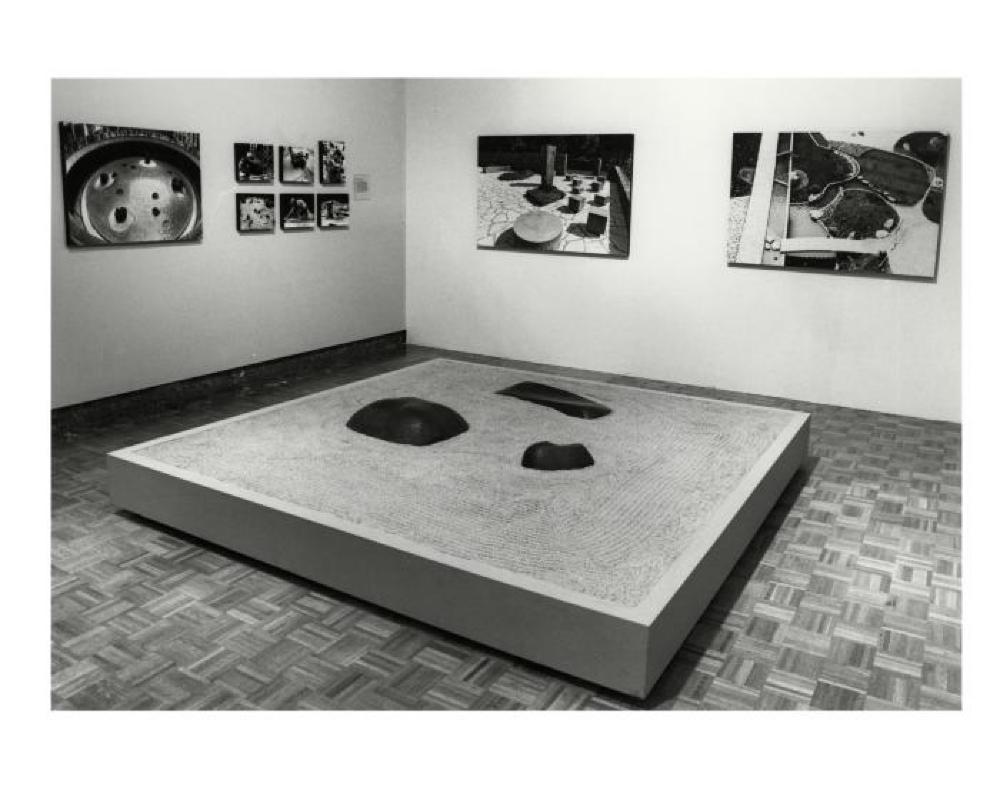 Installation view of "Noguchi's Imaginary Landscapes," Detroit Institute of Fine Arts, April 10 – June 10 1979 (travel from Walker Art Center).