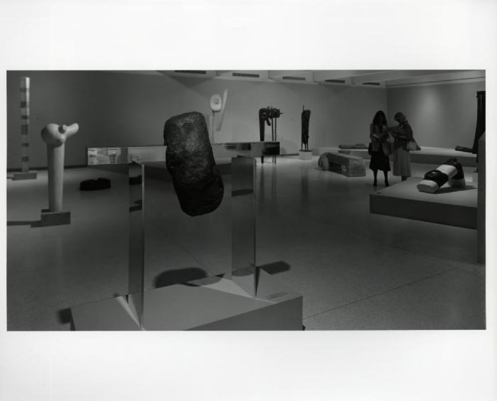 Installation view of "Noguchi's Imaginary Landscapes," Walker Art Center, April 23, 1978 - June 18, 1978.