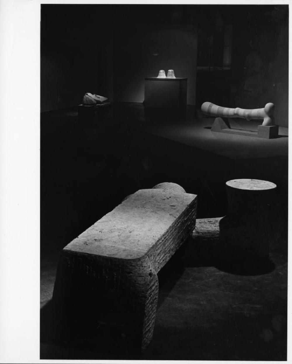 Installation view of "Noguchi's Imaginary Landscapes," organized by the Walker Art Center, Minneapolis