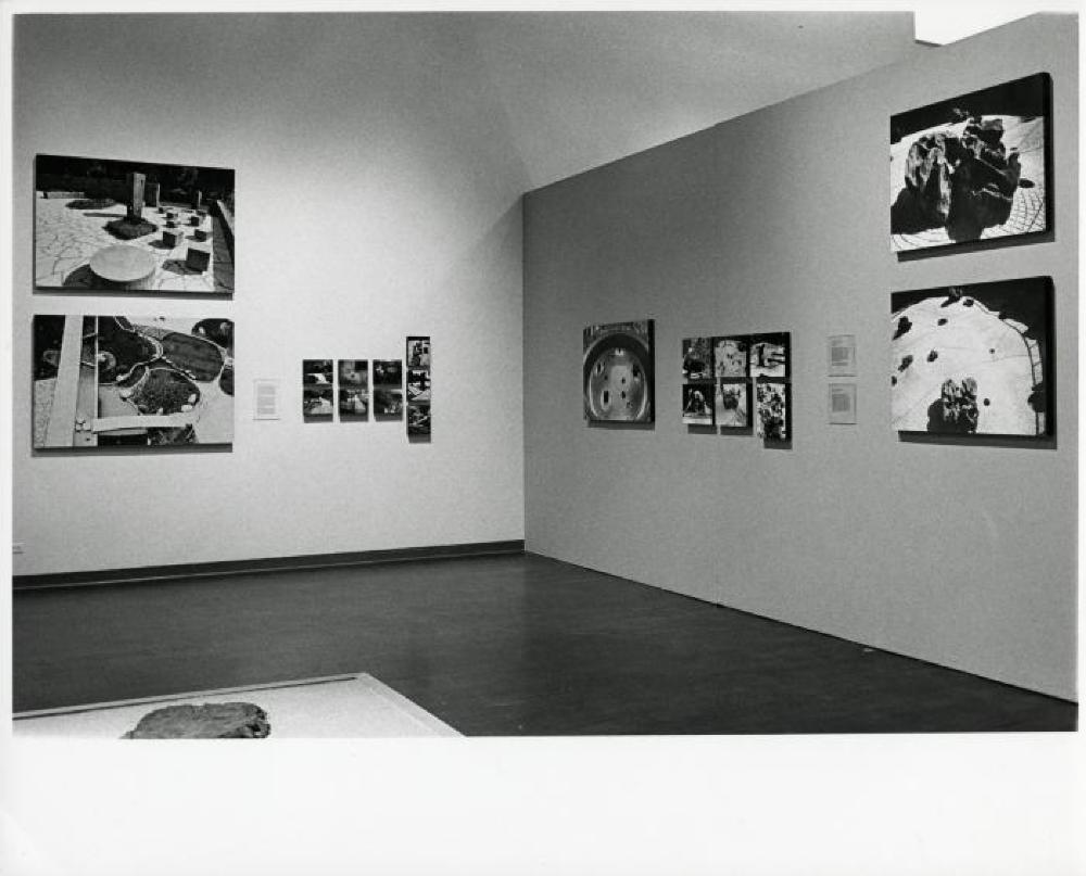 Installation view of "Isamu Noguchi: The Sculpture of Spaces," Whitney Museum of American Art, February 5, 1980 - April 6, 1980.