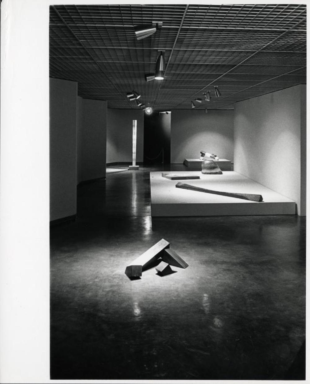 Installation view of "Noguchi's Imaginary Landscapes," organized by the Walker Art Center, Minneapolis