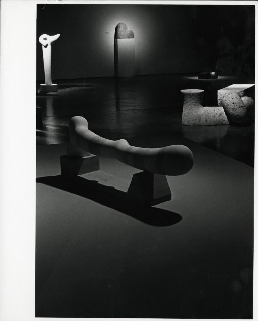 Installation view of "Noguchi's Imaginary Landscapes," organized by the Walker Art Center, Minneapolis