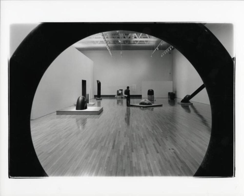 Installation view of "Dear Heartfelt Friend, Isamu Noguchi," Marugame G. Inokuma Museum of Contemporary Art, November 23, 1992 - March 14,1993.