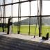 Installation view of Isamu Noguchi Exhibition in the Glass Pyramid, Moerenuma Park, Glass Pyramid Atrium, July 22, 2003 - August 31, 2003.