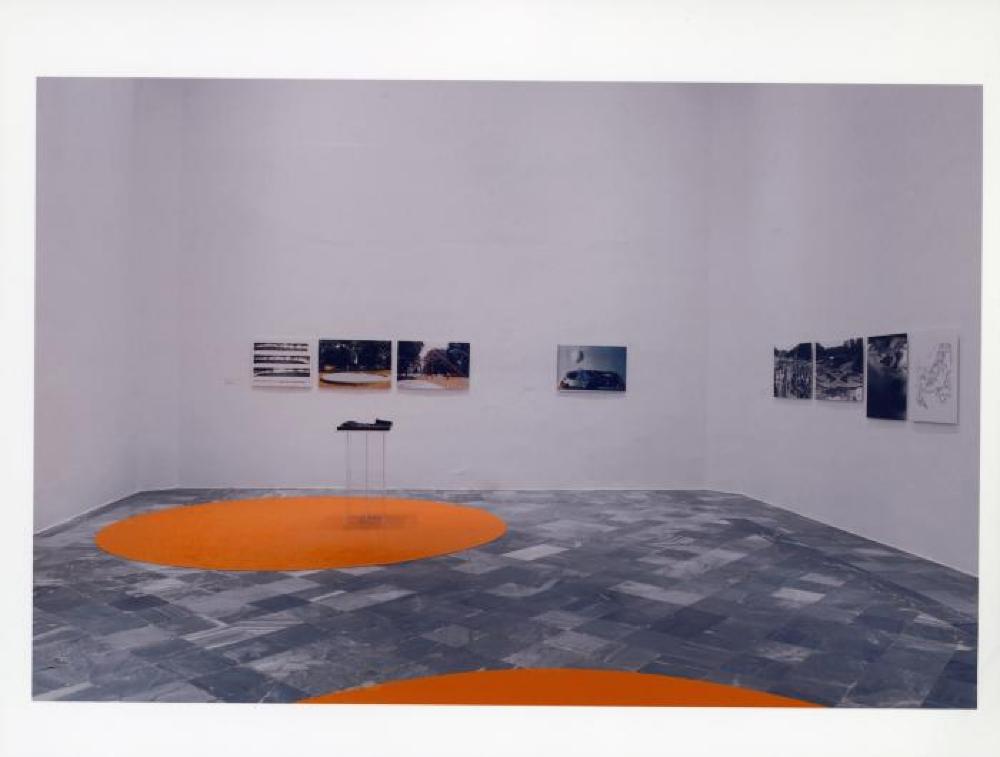 Installation view of "Isamu Noguchi: A Study in Space," Italdesign, Giugiaro Museum, May 8, 2001 - January 2002.