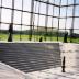 Installation view of Isamu Noguchi Exhibition in the Glass Pyramid, Moerenuma Park, Glass Pyramid Atrium, July 22, 2003 - August 31, 2003.