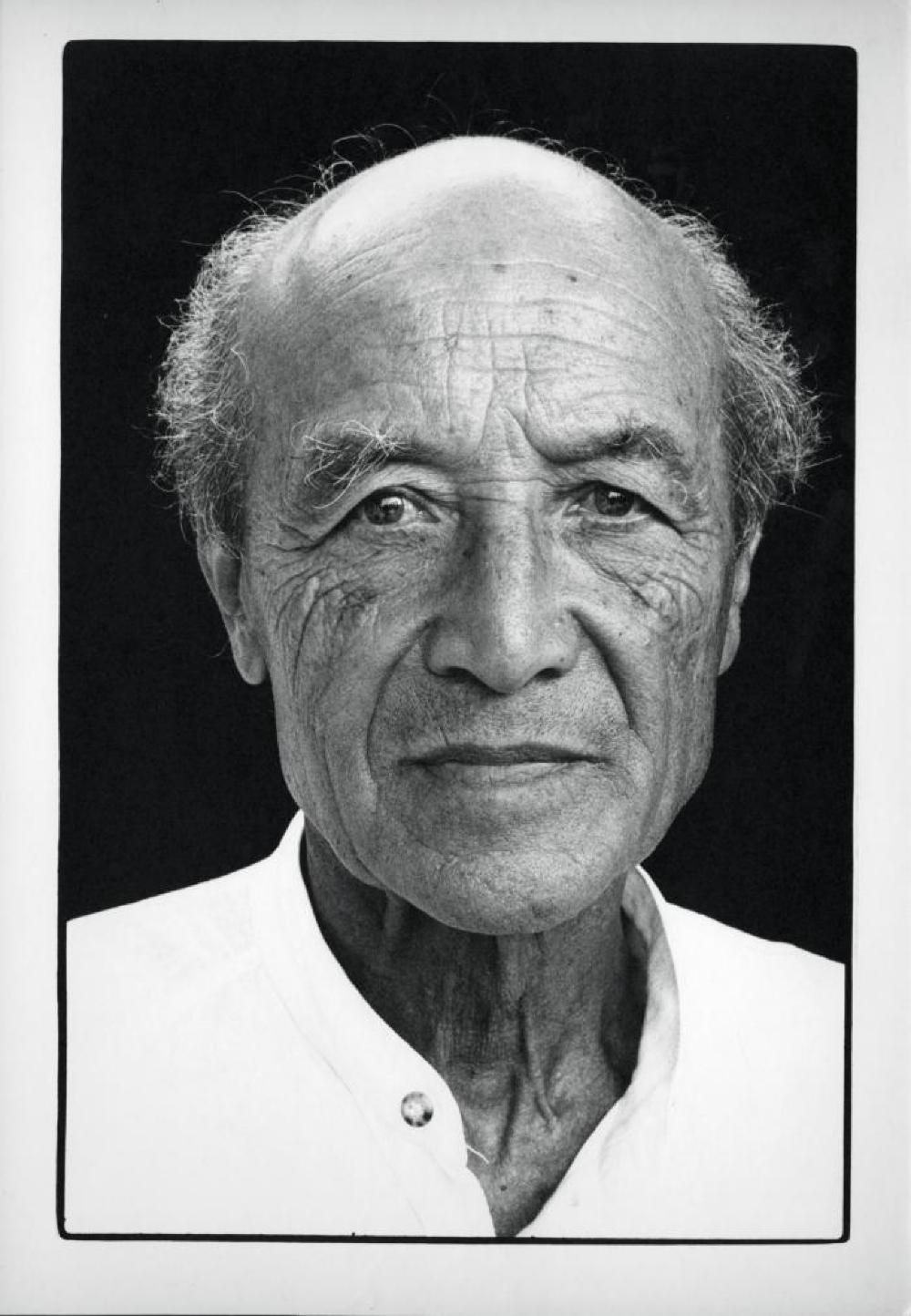 Portrait of Isamu Noguchi in Greece