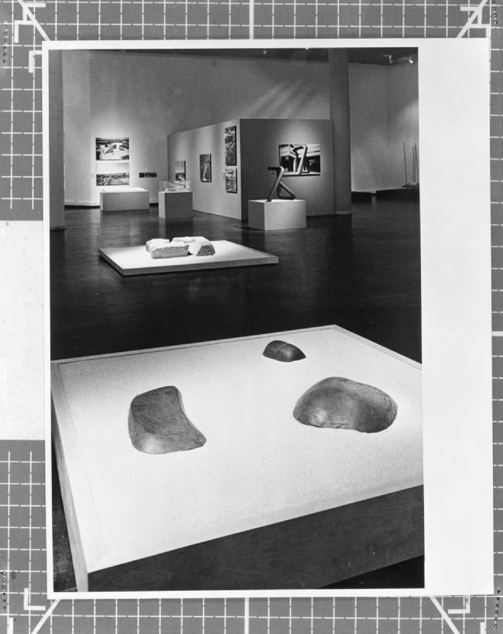 Installation view of "Noguchi's Imaginary Landscapes," organized by Walker Art Center, Minneapolis