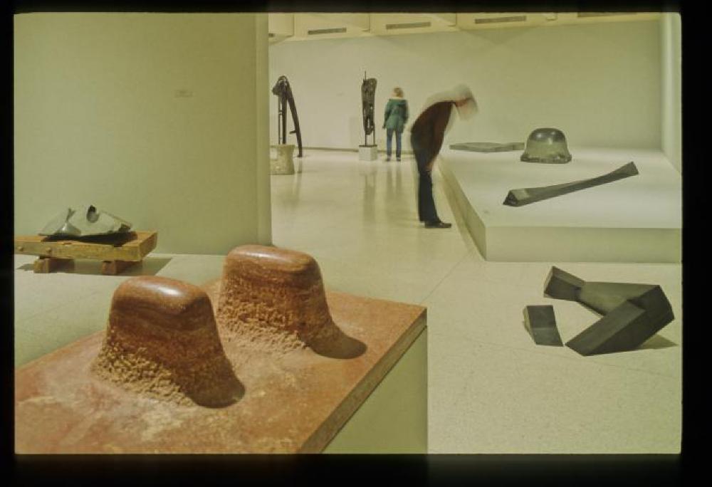 Installation view of "Noguchi's Imaginary Landscapes," Walker Art Center, Minneapolis