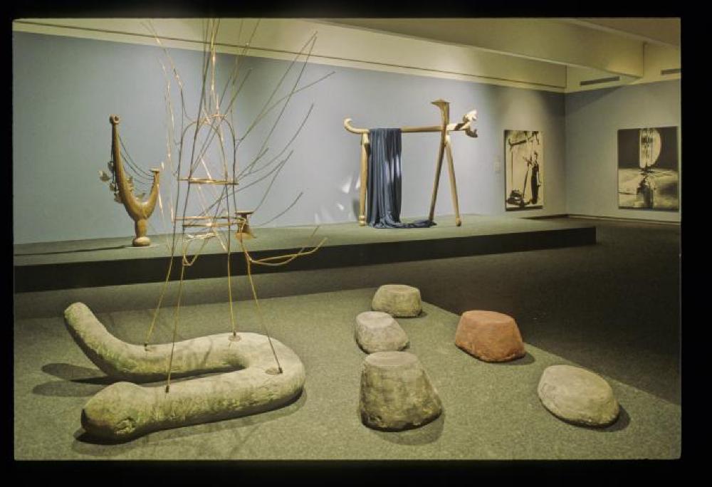 Installation view of "Noguchi's Imaginary Landscapes," Walker Art Center, Minneapolis