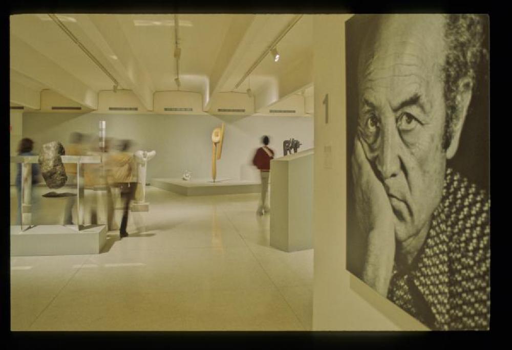 Installation view of "Noguchi's Imaginary Landscapes," Walker Art Center, Minneapolis