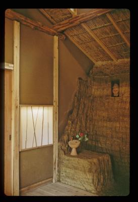 Interior of Isamu Noguchi’s studio in Kita-Kamakura, Japan