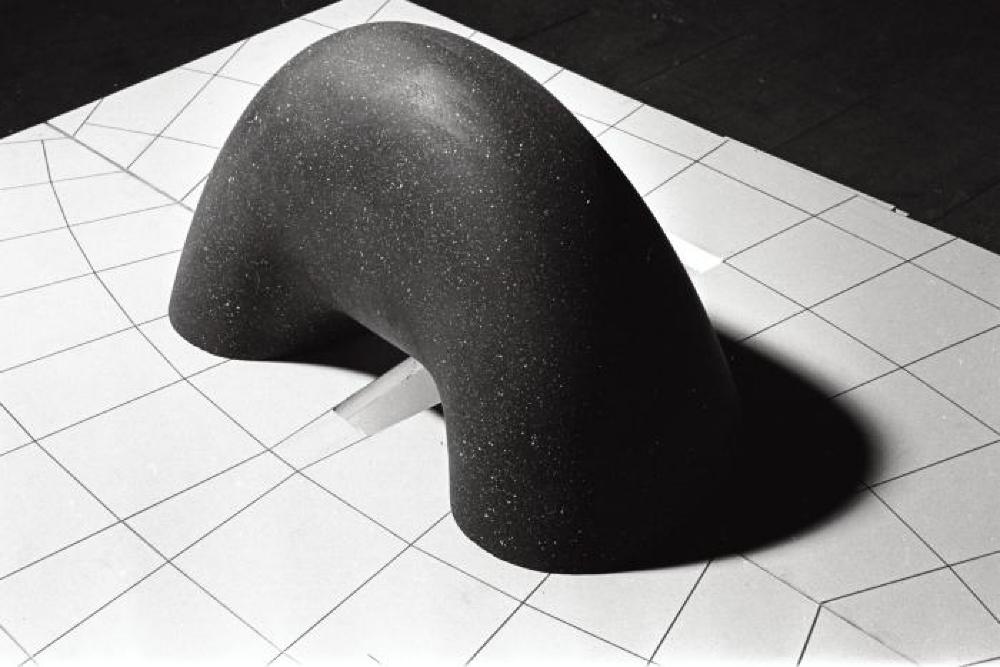 Model for Memorial to the Dead, Hiroshima, 1952; Hiroshima, Japan