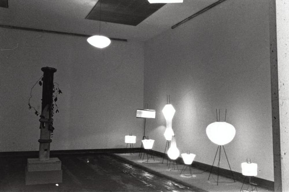 Installation view of "Isamu Noguchi Exhibition," Museum of Modern Art, Kamakura 