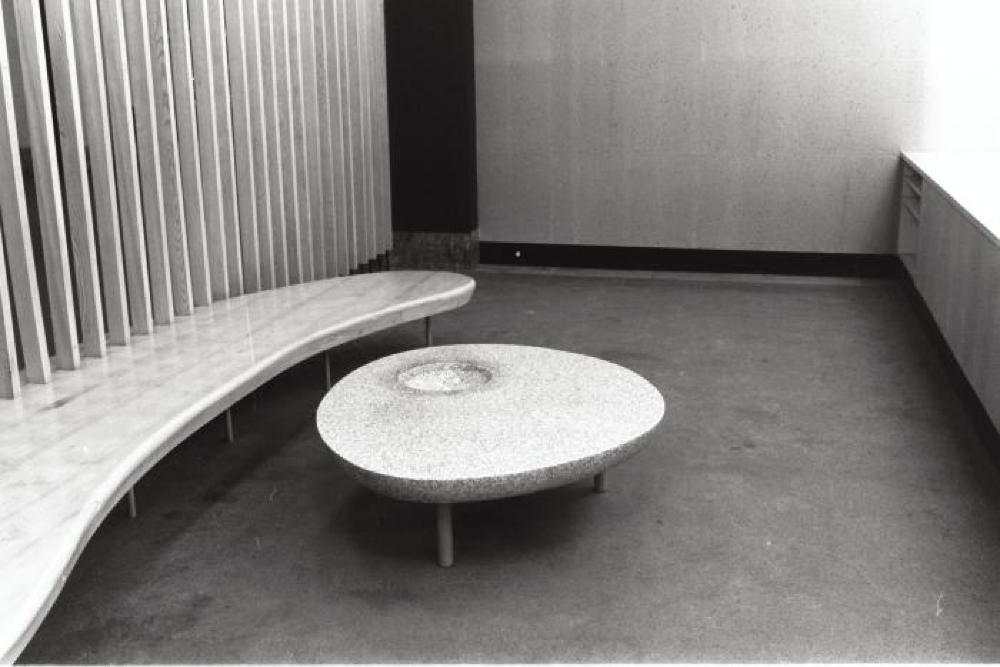 "Isamu Noguchi Exhibition" without Akari installation, Chuo Koron Gallery 