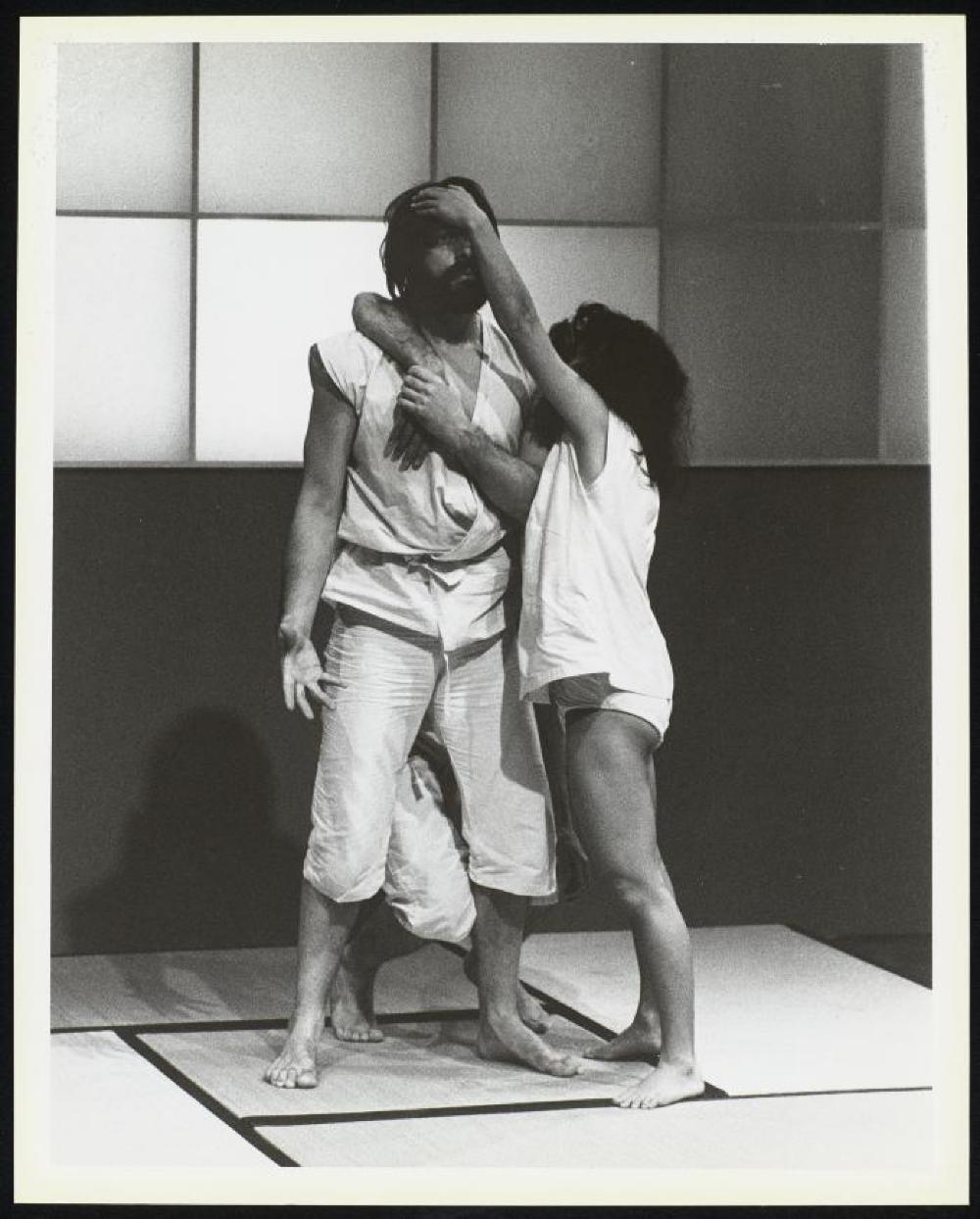 Performance photo from "Noguchi's Imaginary Landscapes," Detroit Institute of Fine Arts 