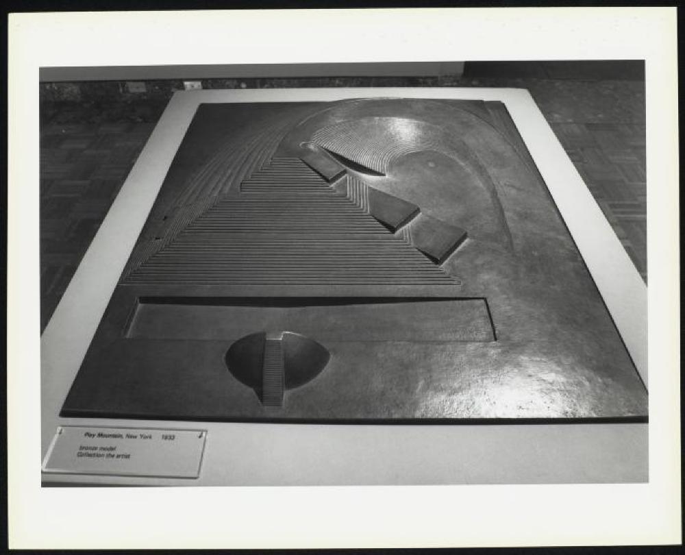 Detroit Institute of Fine Arts installation of "Noguchi's Imaginary Landscapes," 1979 (travel from Walker Art Center)