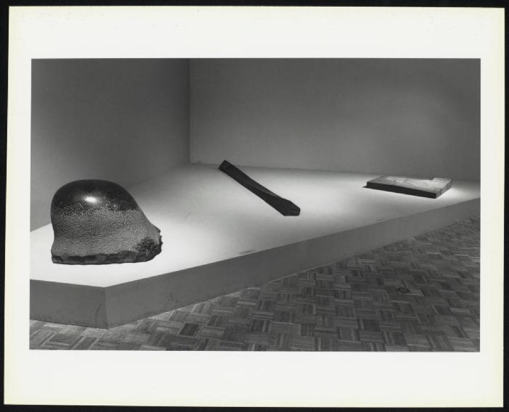 Detroit Institute of Fine Arts installation of "Noguchi's Imaginary Landscapes," 1979 (travel from Walker Art Center)